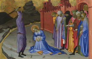 Die Enthauptung der heiligen Margarete, um 1409 von Gherardo Starnina