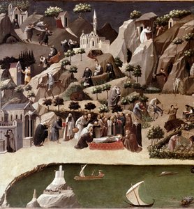 Die Thebaide der Einsiedler (Detail)