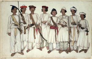 Acht Gurkhas, 1815