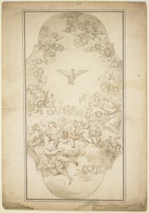 Der Heilige Geist, 1680er von Giacinto Brandi