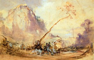 Landschaft von Sorrent, ca. 1848 von Giacinto Gigante