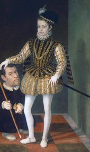 Porträt von Karl Emanuel I. als Kind von Giacomo (1509 73) Vighi