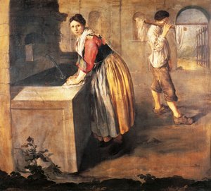Die Wäscherin von Giacomo Ceruti