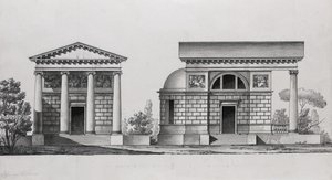 Kirchendesign für die Familie Tutomlin von Giacomo Antonio Domenico Quarenghi