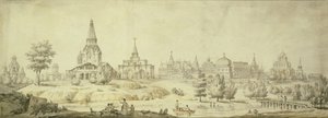 Ansicht von Kolomenskoje, 1795 von Giacomo Antonio Domenico Quarenghi
