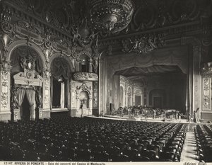 Konzertsaal, Montecarlo Casino, Monaco von Giacomo Brogi