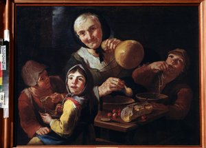 Das Bauernmahl von Giacomo Francesco Cipper