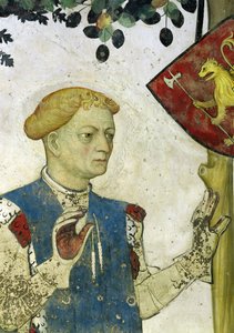 Die Neun Helden, Detail von Hector von Troja, 1418-30