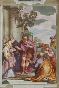Scipios Gnade, Haupthalle, ca. 1565