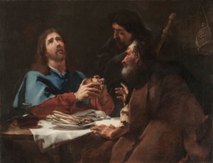 Das Abendmahl in Emmaus, um 1720
