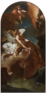 Heiliger Franz von Assisi in Ekstase, ca. 1729 von Giovanni Battista Piazzetta