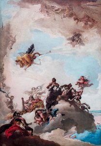 Die Apotheose des Herkules, zwischen 1760-1762