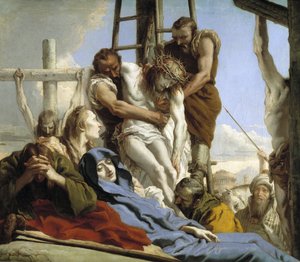 Die Kreuzabnahme von Giandomenico  Tiepolo
