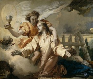 Die Agonie im Garten, 1772