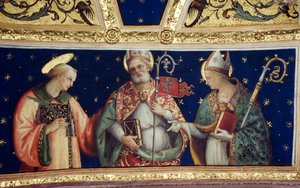 Heiliger Jakobus Minor, Heiliger Philippus und Heiliger Thomas (Detail)