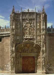 Eingangsfront (Museo Nacional de Escultura Religiosa), erbaut 1488-96