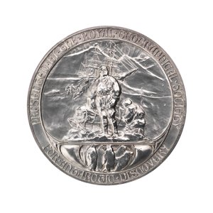 Royal Geographical Society Medaille: Scotts Antarktis-Expedition 1902-1904, ca. 1904