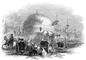 Große Zeremonie des Kanonenversuchs, 1847