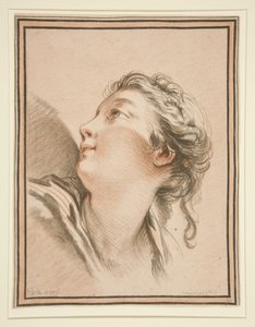 Kopf einer Frau von Gilles Demarteau