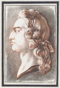 Ludwig XV von Gilles Demarteau, the Elder, after Jean François Clermont