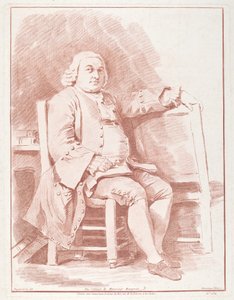 Jacques-Onesyme Bergeret de Grancourt von Gilles Demarteau, the Elder, after Jean Honoré Fragonard
