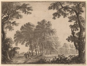 Landschaft mit Tobias und dem Engel