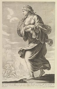 Panthée, 1647. Schöpfer: Gilles Rousselet, Abraham Bosse von Gilles Rousselet and Abraham Bosse