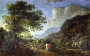 Landschaft mit St. Georg