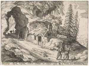 Landschaft mit Tobias und Erzengel Raphael