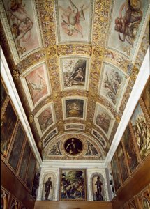 Geschichte des Prometheus (Decke des Studiolo von Francesco I de Medici)