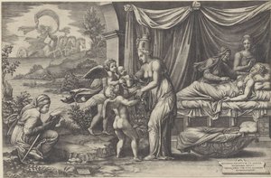 Allegorie auf die Geburt von Giorgio Ghisi