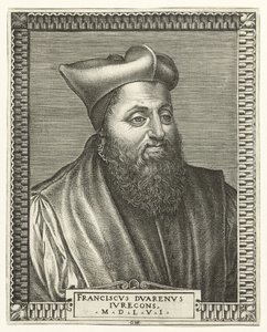 Porträt von François Duaren, Professor für Rechtswissenschaften an der Universität von Bourges von Giorgio Ghisi