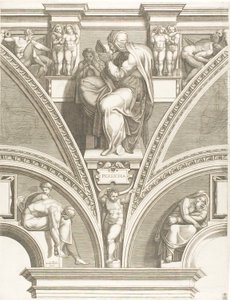 Die persische Sibylle von Giorgio Ghisi