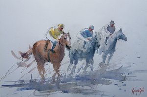 Dynamisches Pferderennen