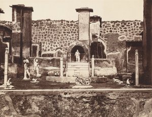 Haus des Marco Lucrezio, Pompeji von Giorgio Sommer