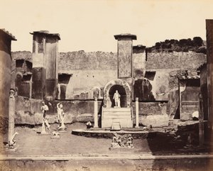 Haus des Marco Lucrezio, Pompeji von Giorgio Sommer