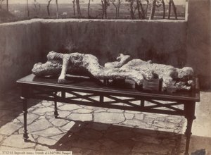 Menschliche Abdrücke, Pompeji