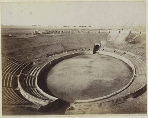 Innenraum des Amphitheaters von Pompeji