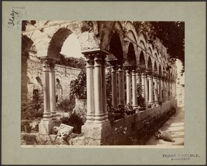 Palermo. S. Giovanni degli Eremiti, Kreuzgang von Giorgio Sommer