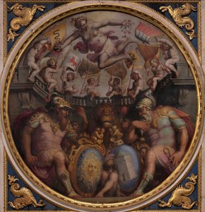 Allegorien der Viertel San Giovanni und Santa Maria Novella, 1563-1565