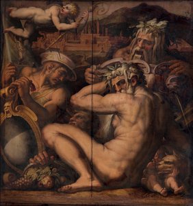 Allegorie von Borgo San Sepolcro und Anghiari, 1563-1565