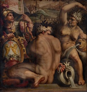Allegorie von Casentino, 1563-1565 von Giorgio Vasari