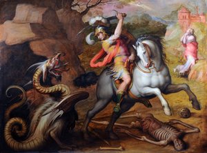 Heiliger Georg und der Drache