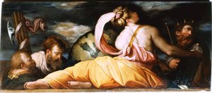 Die Gerechtigkeit, 1542 von Giorgio Vasari