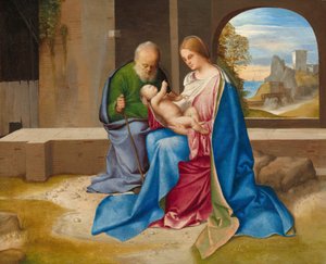 Die Heilige Familie, wahrscheinlich ca. 1500