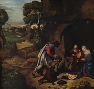 Die Anbetung der Hirten, 1505-1510