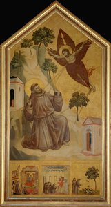 Der heilige Franz von Assisi empfängt die Stigmata von Giotto (c.1266 1337)