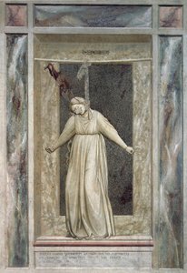 Verzweiflung (Detail) von Giotto (c.1266 1337)