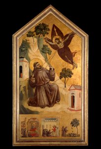 Der heilige Franziskus von Assisi empfängt die Stigmata von Giotto (c.1266 1337)