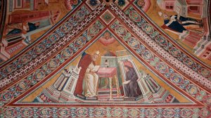 Die Kirchenväter: Heiliger Hieronymus von Giotto (c.1266 1337)